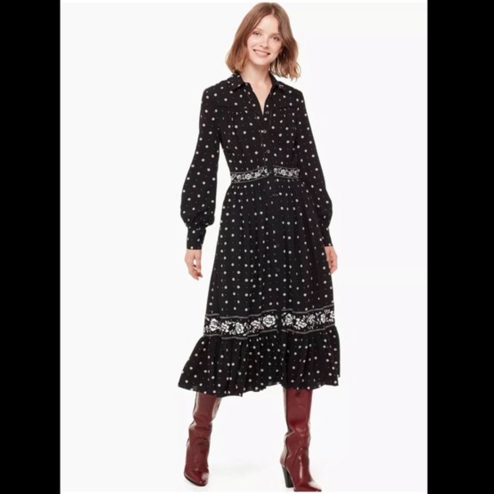 NWT - Kate Spade Midi Shirtdress